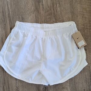 Nike Women's White Athletic Running Shorts NWT